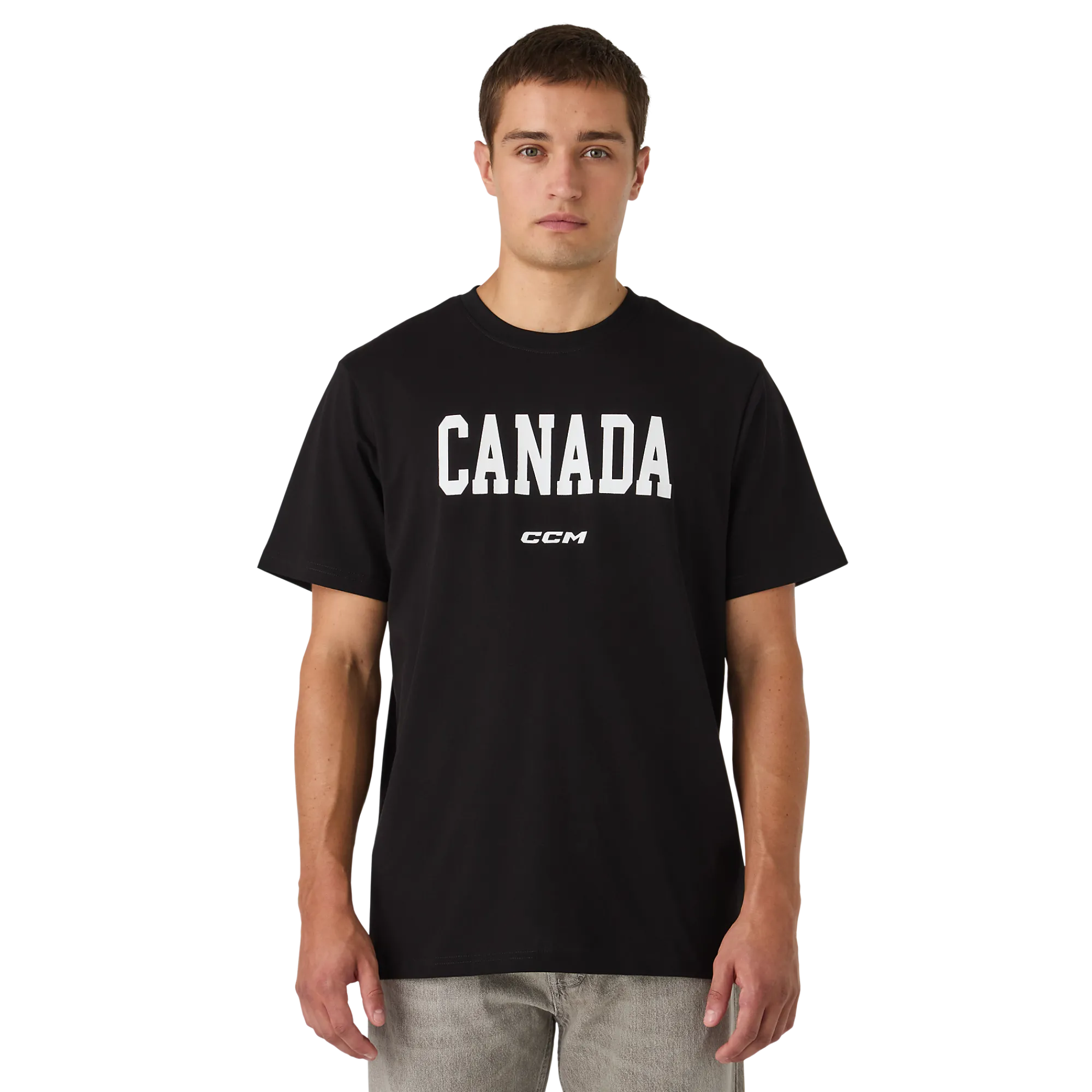 Clearance Canada Fag hort eeve T-hirt Herren Flag|Oberteile