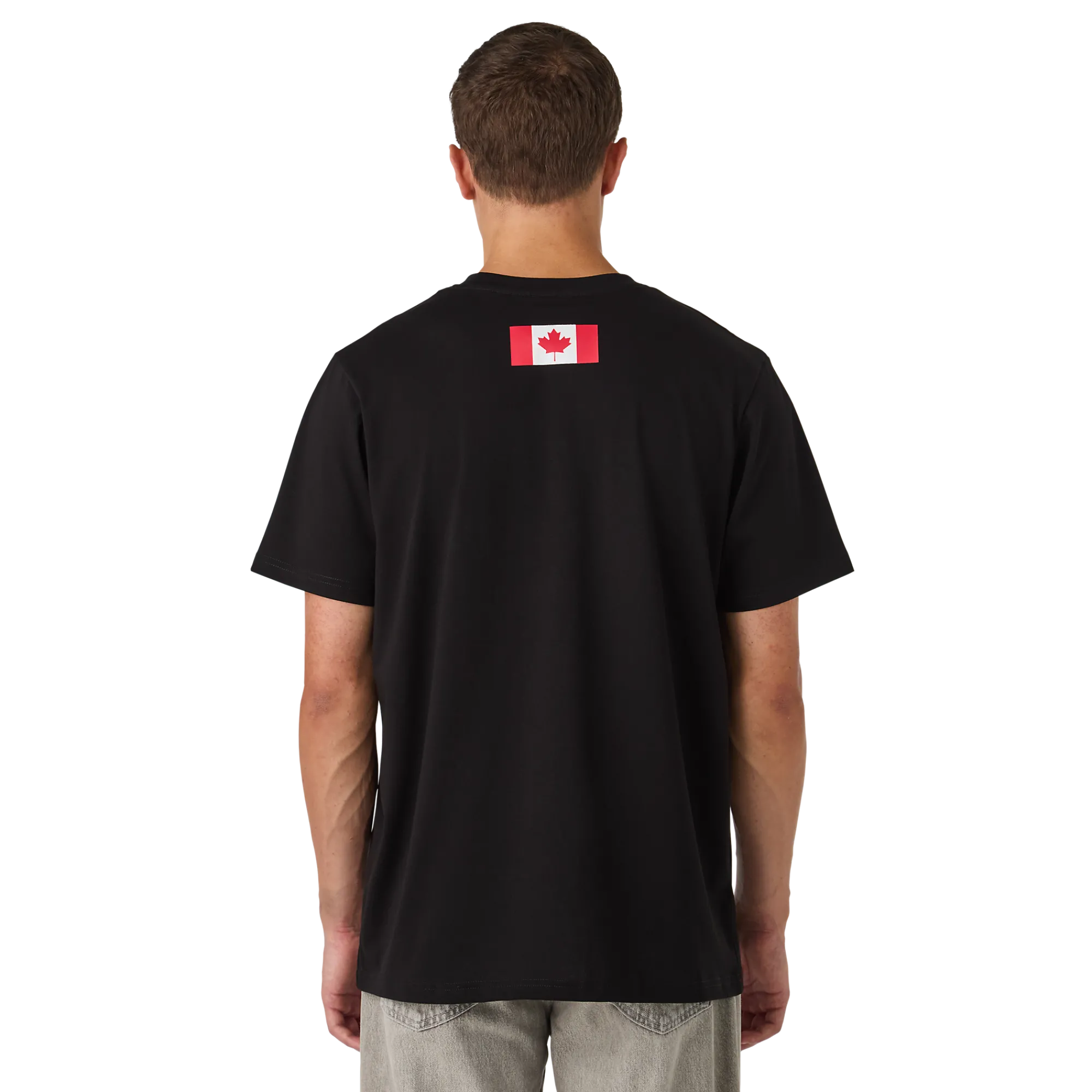 Clearance Canada Fag hort eeve T-hirt Herren Flag|Oberteile
