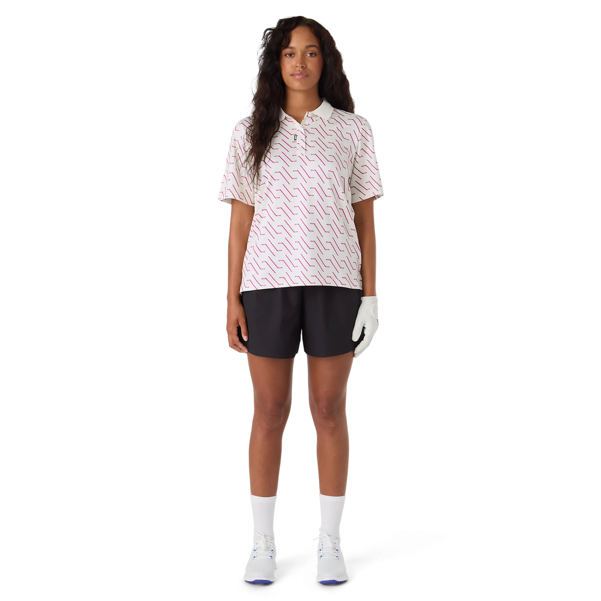 Outlet Gofpoohirt bedruckt für Frauen Golfbekleidung