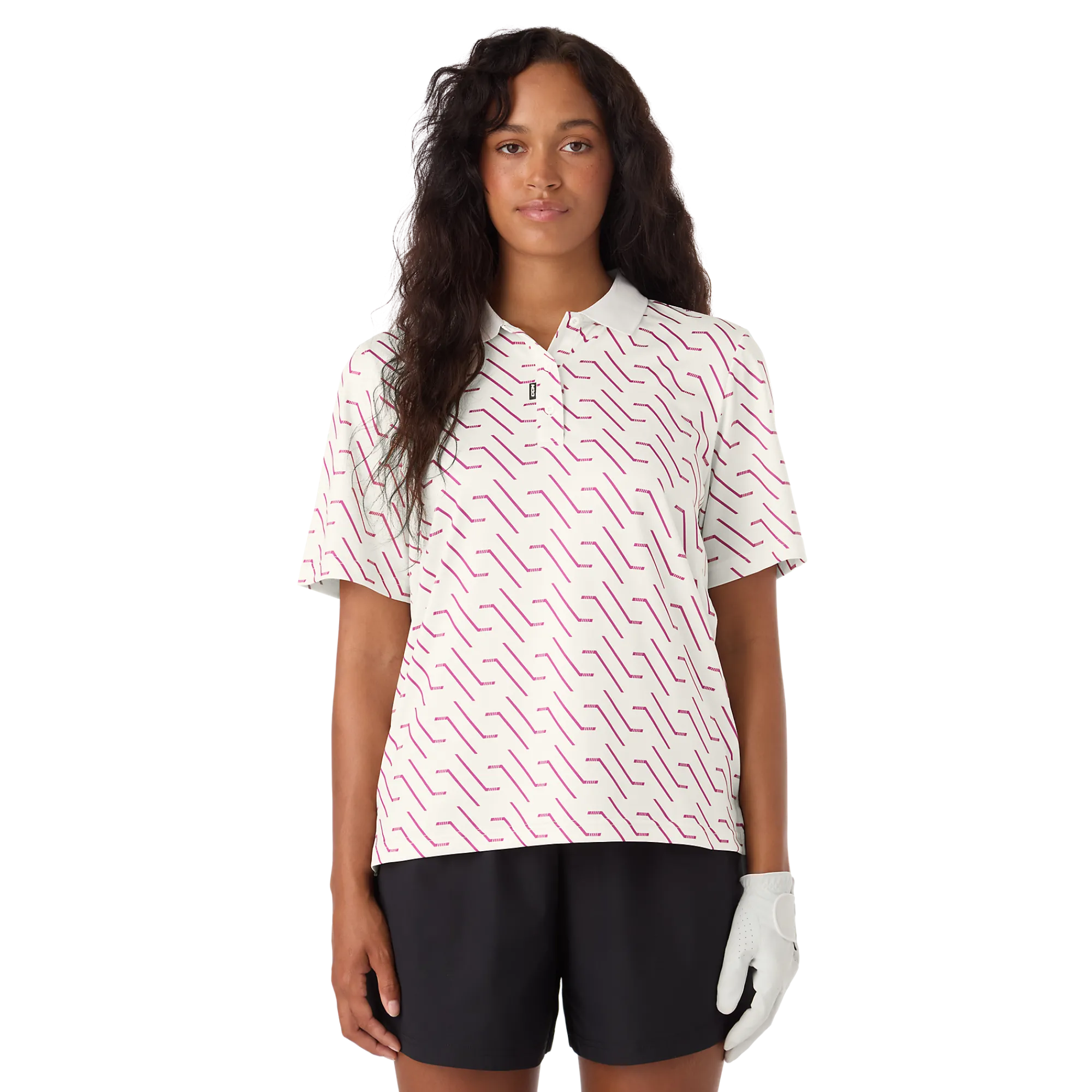 Outlet Gofpoohirt bedruckt für Frauen Golfbekleidung