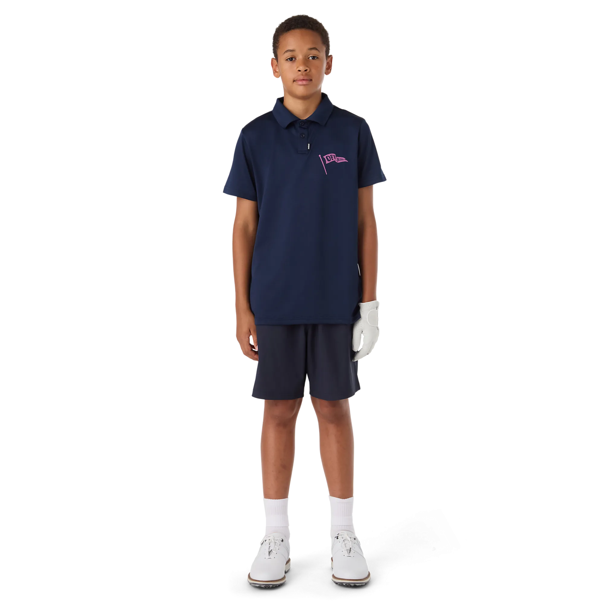 Sale Gofpoohirt Uni für Kinder Golfbekleidung