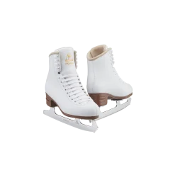 Clearance JACKSON FIGURE SKATES MYSTIQUE JS1491 GIRLS WHITE YOUTH Eiskunstlauf Schlittschuhe