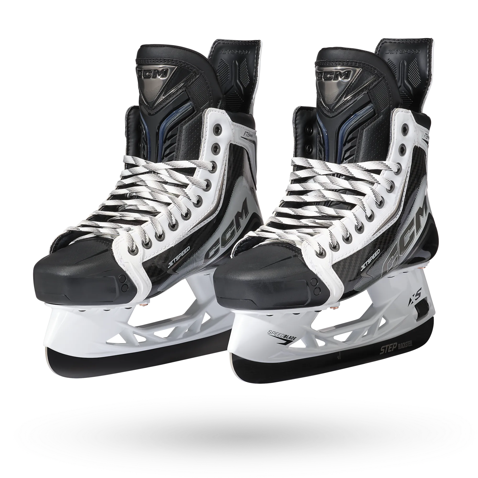 Jetspeed FT8 Pro Schlittschuh Weiße Sonderedition Intermediate Intermediate Schlittschuhe