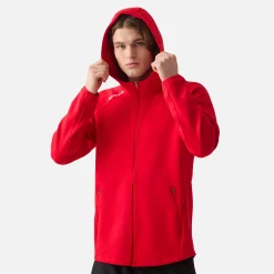 Kapuzenjacke it durchgehende Reißverchu Herren Oberteile|Team & Training