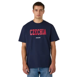 Online Kurzäreige T-hirt it tchechicher Fagge Herren Flag|Oberteile