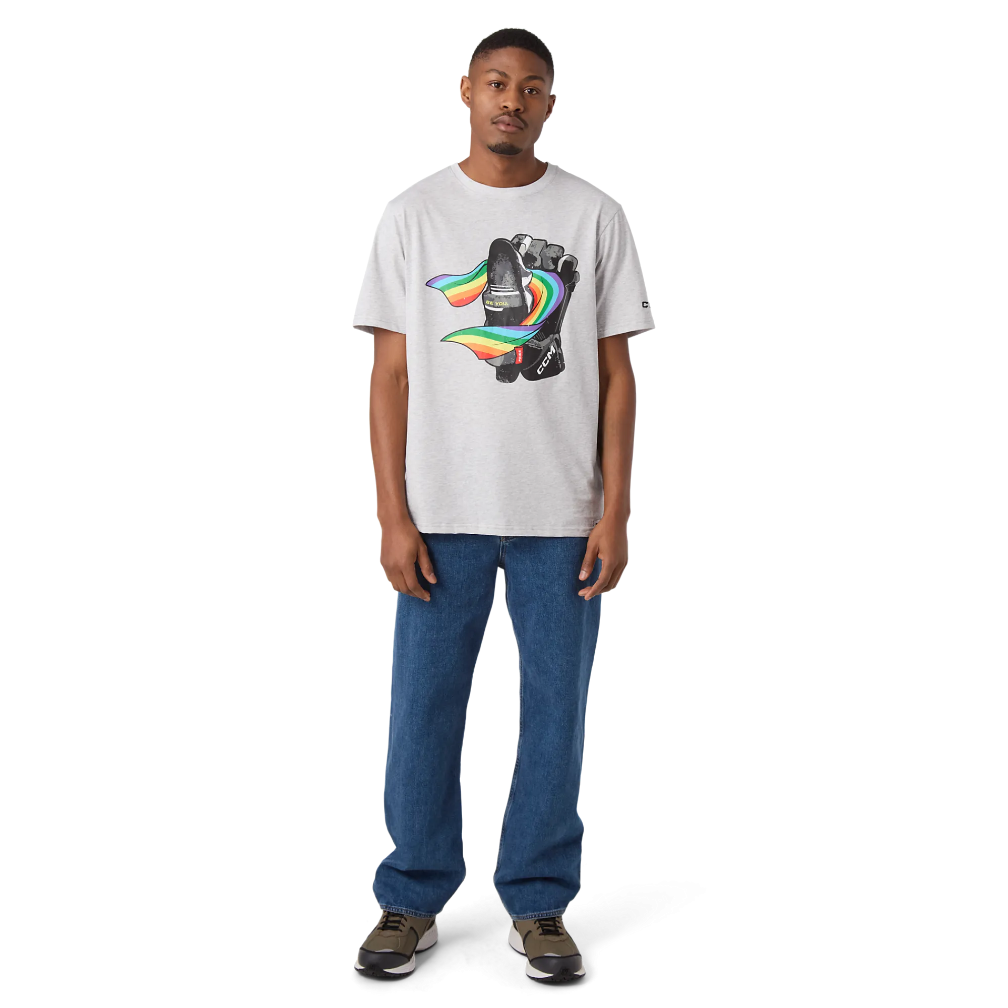 Hot Pride Coection Eihockeyandchuh-T-hirt Uniex Herren Oberteile|Oberteile