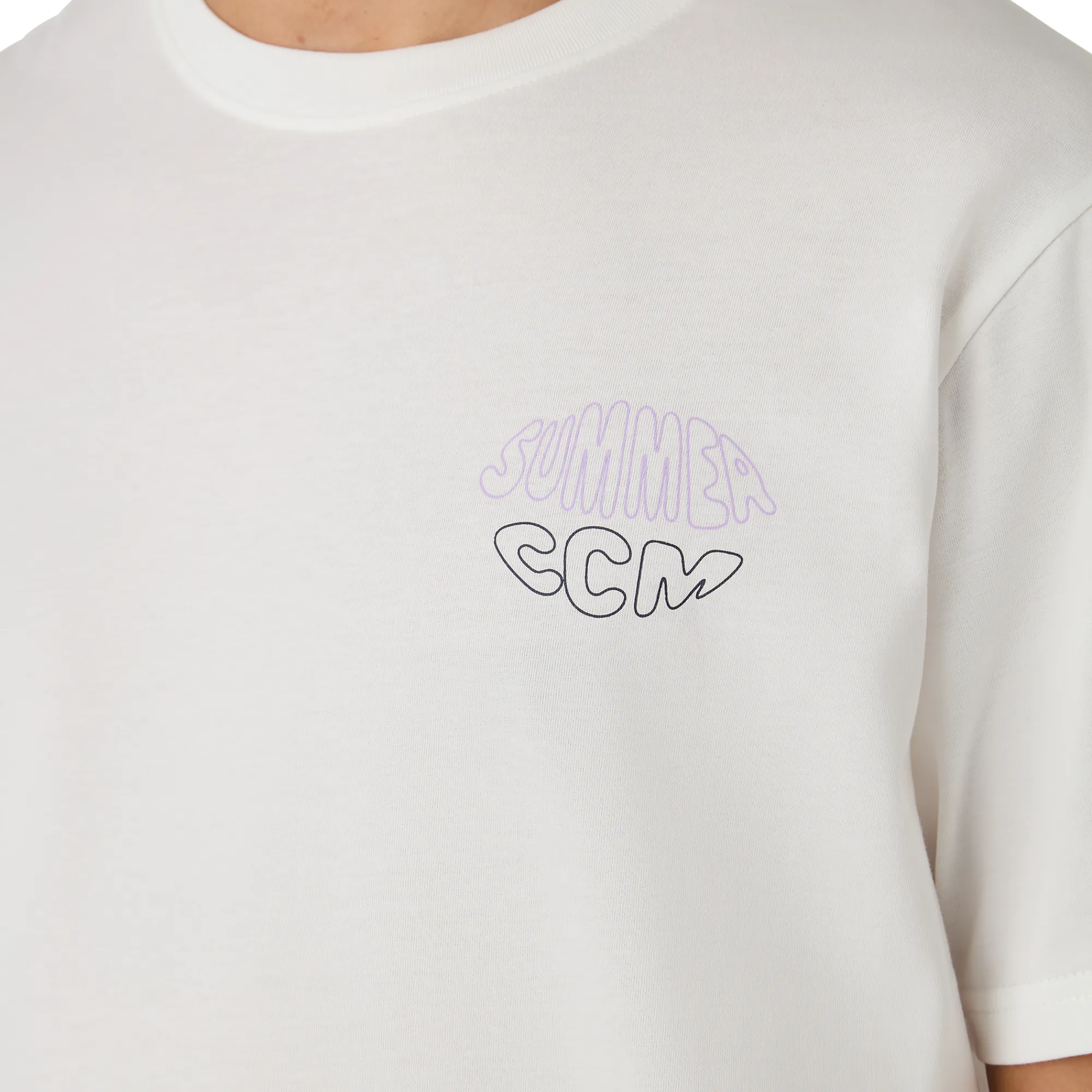 oer-T-hirt Weiß Herren Oberteile