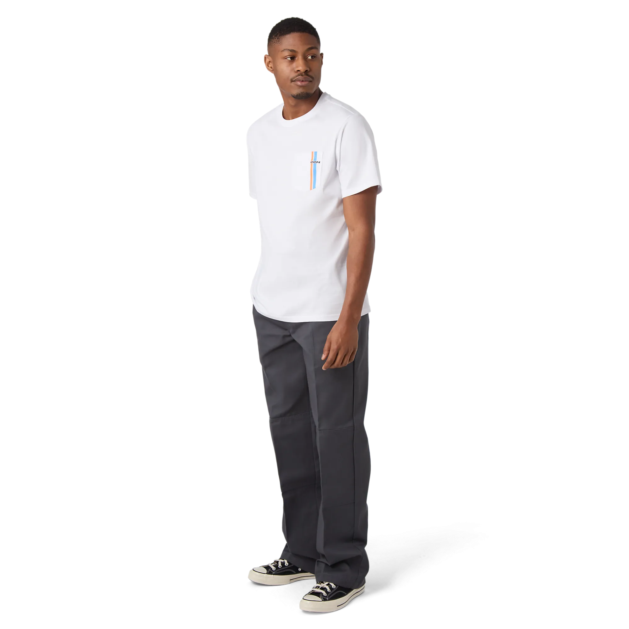 New tripe Coection Kurzar-T-hirt Herren Stripe|Oberteile