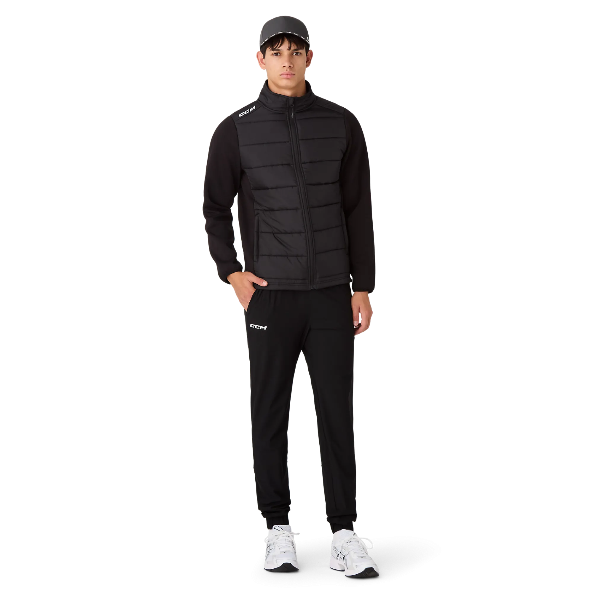 Hot Tea Geteppte Hybridjacke Team & Training