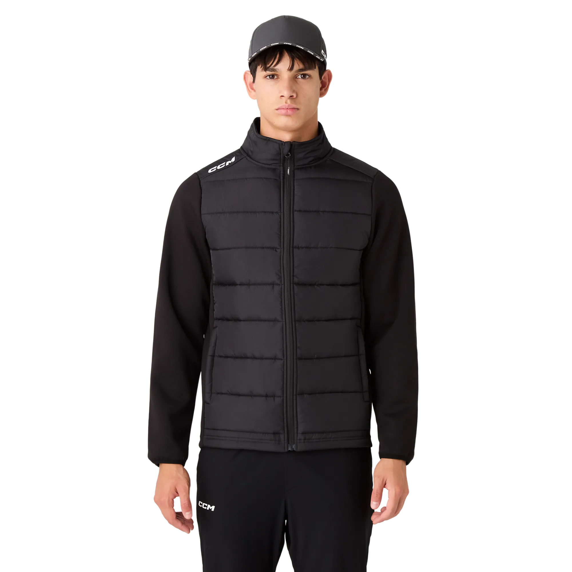 Hot Tea Geteppte Hybridjacke Team & Training